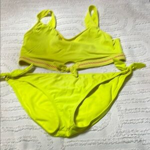 Neon Yellow Bikini Set